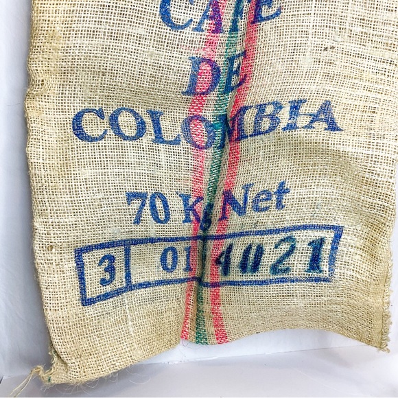 Colombian Coffee Burlap Sack - Picture 2 of 6